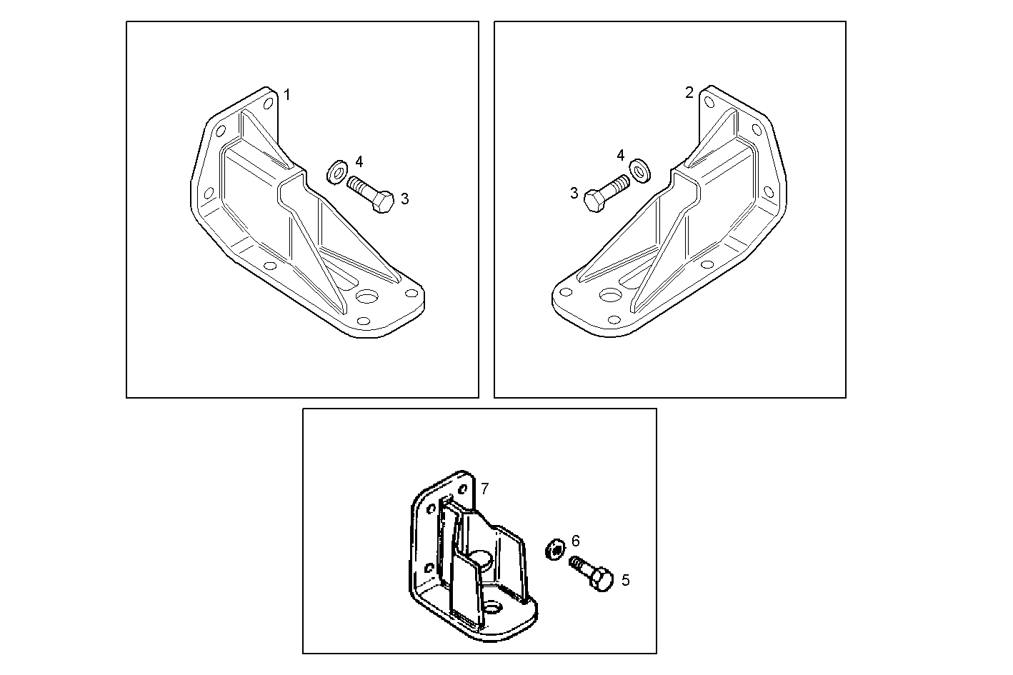 RIGID MOUNTING - C87ENTX20.00A802 CURSOR 9 - TIER 3 parts diagram