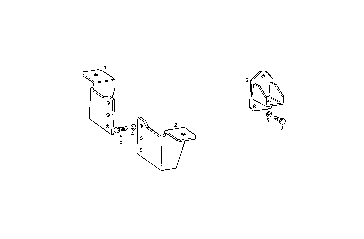 RIGID MOUNTING - PU8035E00.00A100 PU8035E00 parts diagram