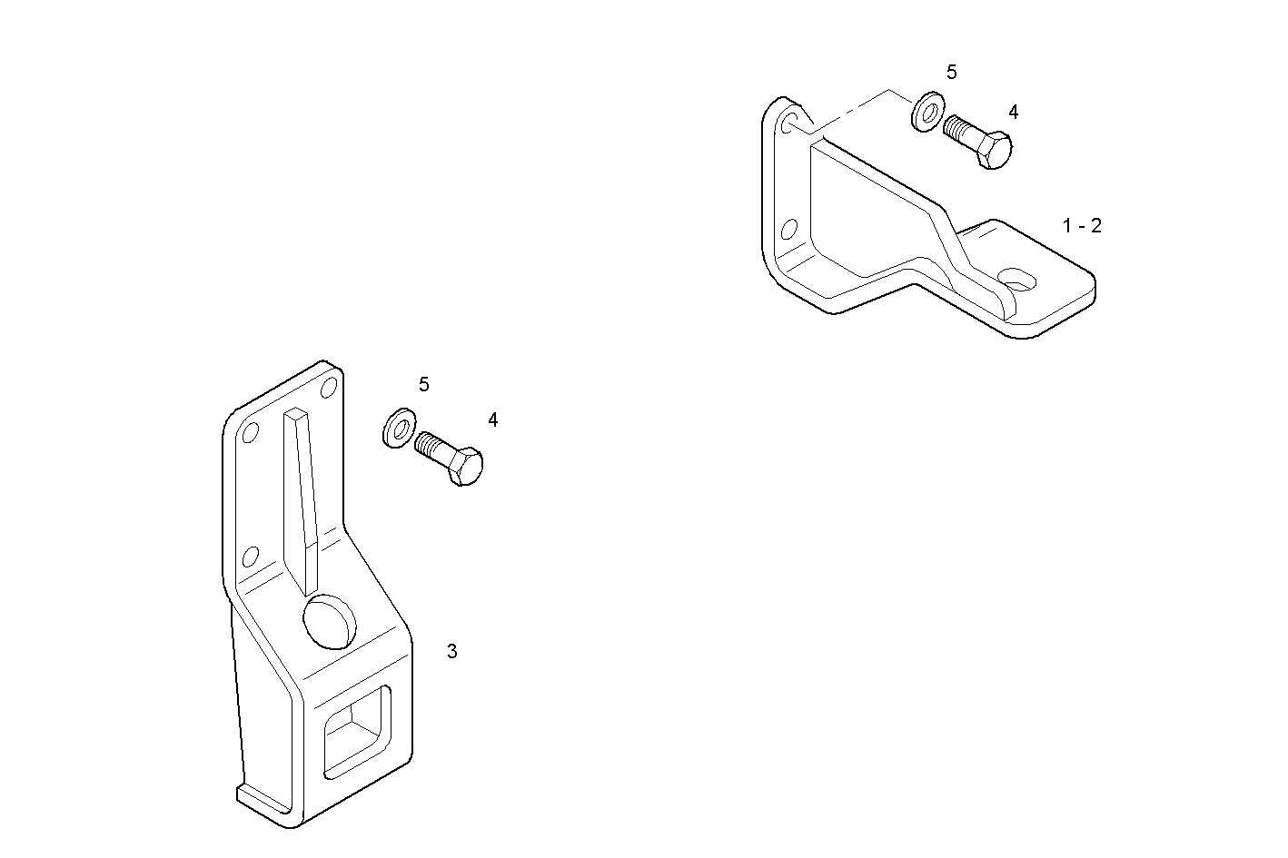 RIGID MOUNTING - N40ENTM25.10 NEF 4 electron. parts diagram