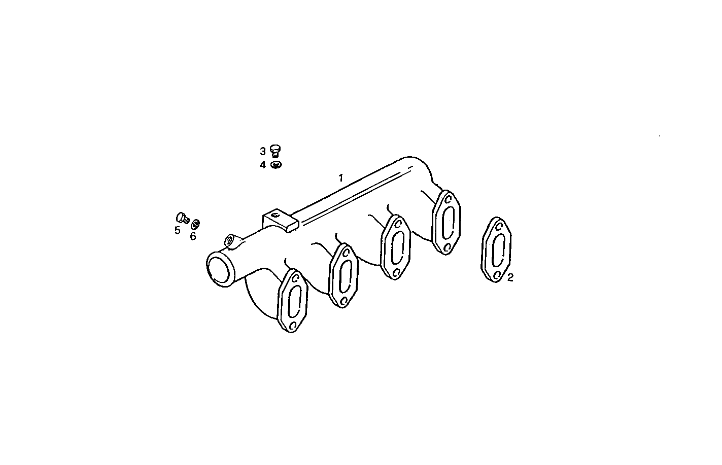 INTAKE MANIFOLD - 8140C00.00A005 8140C00 parts diagram