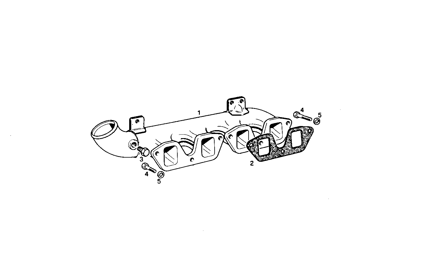 INTAKE MANIFOLD - 8045E00.50 8045E00 parts diagram