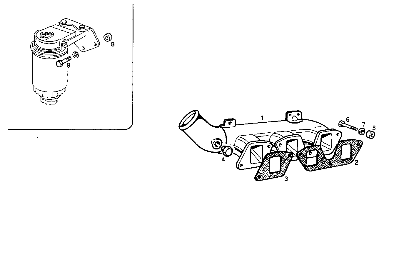 INTAKE MANIFOLD - 8035E00.00 8035E00 parts diagram