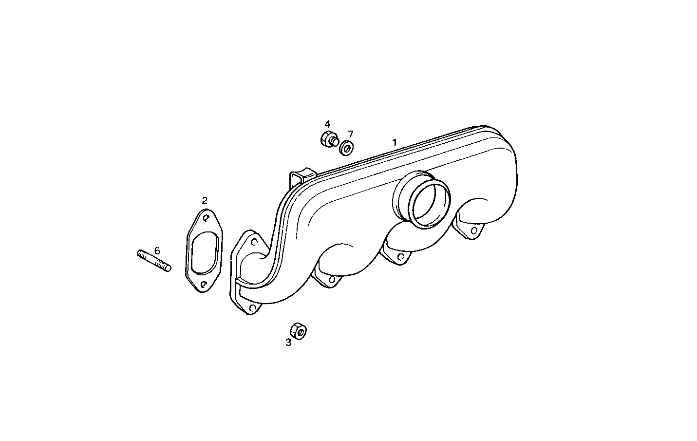INTAKE MANIFOLD - 8140C00.00 8140C00 parts diagram