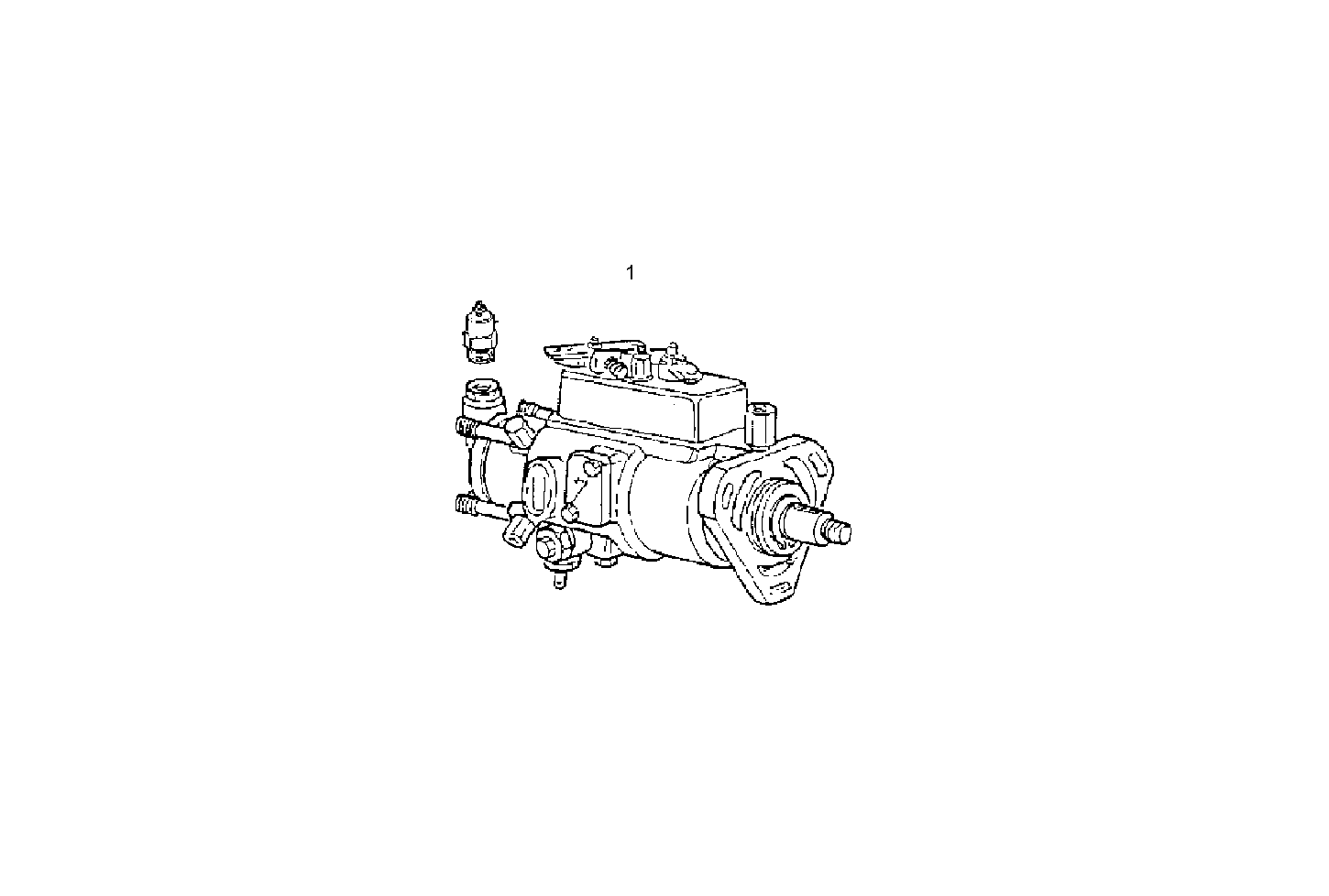 INJECTION PUMP 1800 RPM - 8061i06.05 8061i06 parts diagram