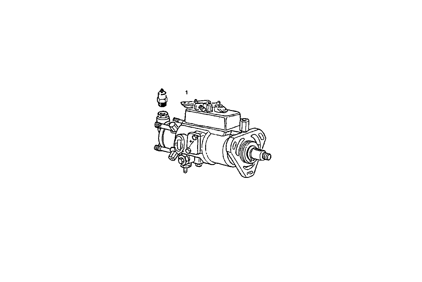 INJECTION PUMP 1500 RPM - 8031i06.05 8031i06 parts diagram