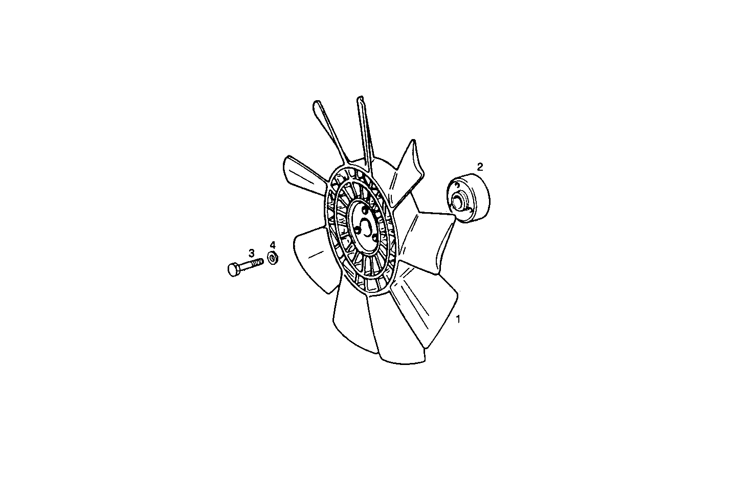 PULLER FAN - 8141E00.00 8141E00 parts diagram
