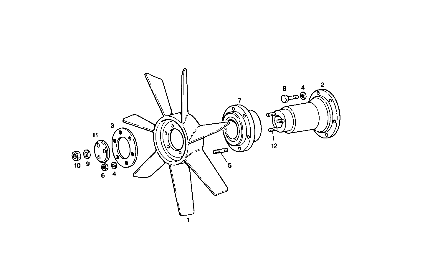 PULLER FAN - 8281SRi10.00 8281SRi10 parts diagram