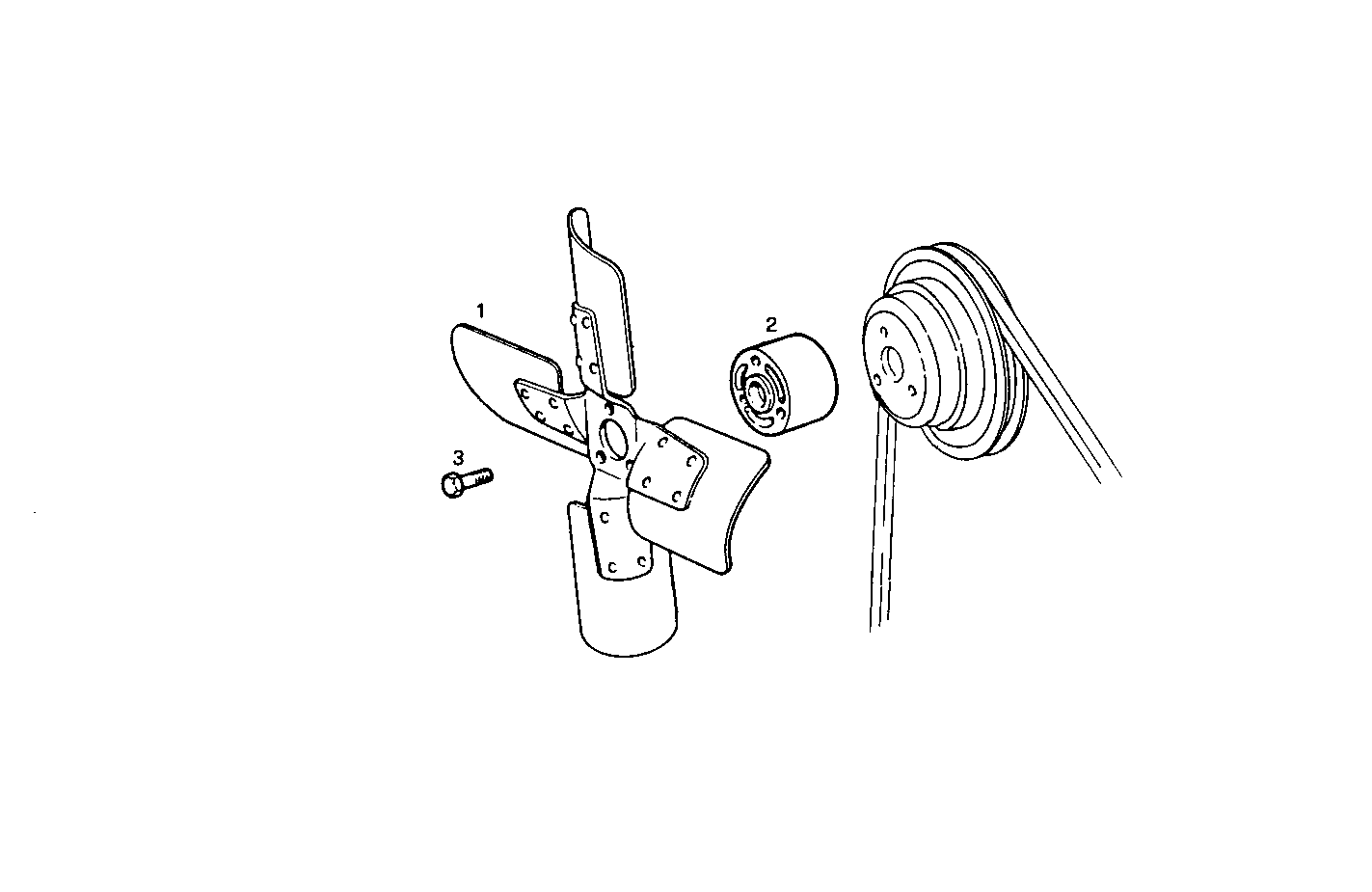 PULLER FAN - 8045U00.00 8045U00 parts diagram