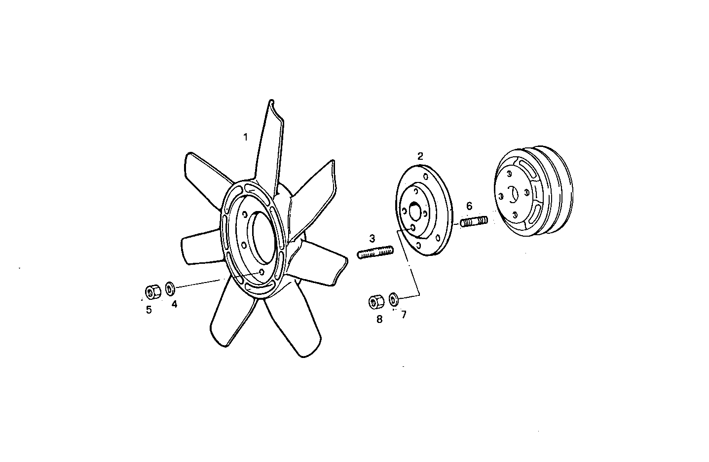 PULLER FAN - 7675i10.05 7675i10 parts diagram