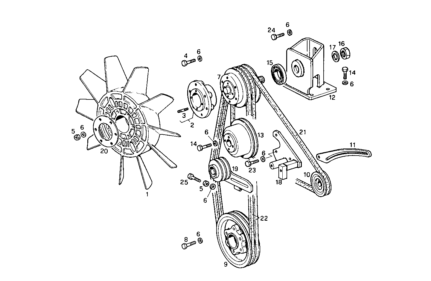 PULLER FAN - 8361SRi13.00 8361SRi13 parts diagram