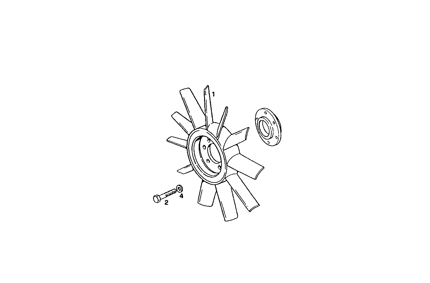 PULLER FAN - 7675SU00.00 7675SU00 parts diagram