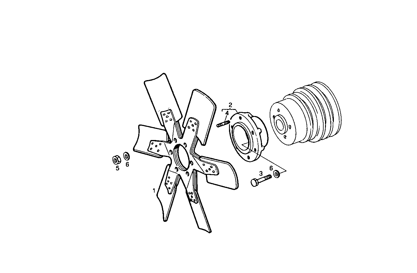 PUSHER FAN - 8361SI10.00A802 8361SI10 parts diagram