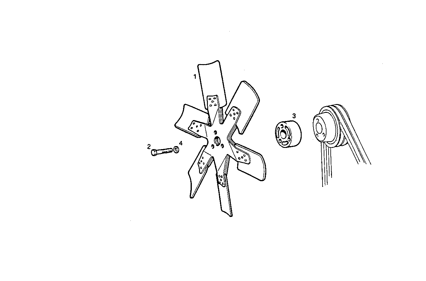 OVERSIZE PUSHER FAN - 8065U00.00 8065U00 parts diagram