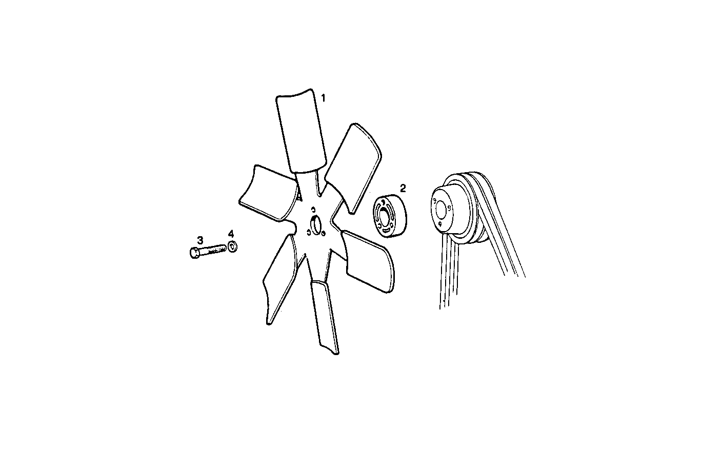 PUSHER FAN - 8061i06.05A521 8061i06 parts diagram