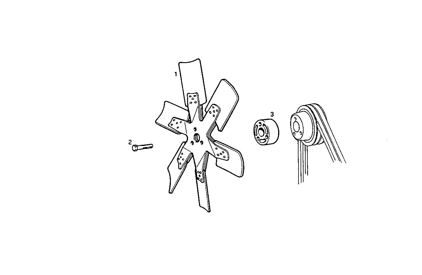 PUSHER FAN - 8041Si25.05 8041Si25 parts diagram