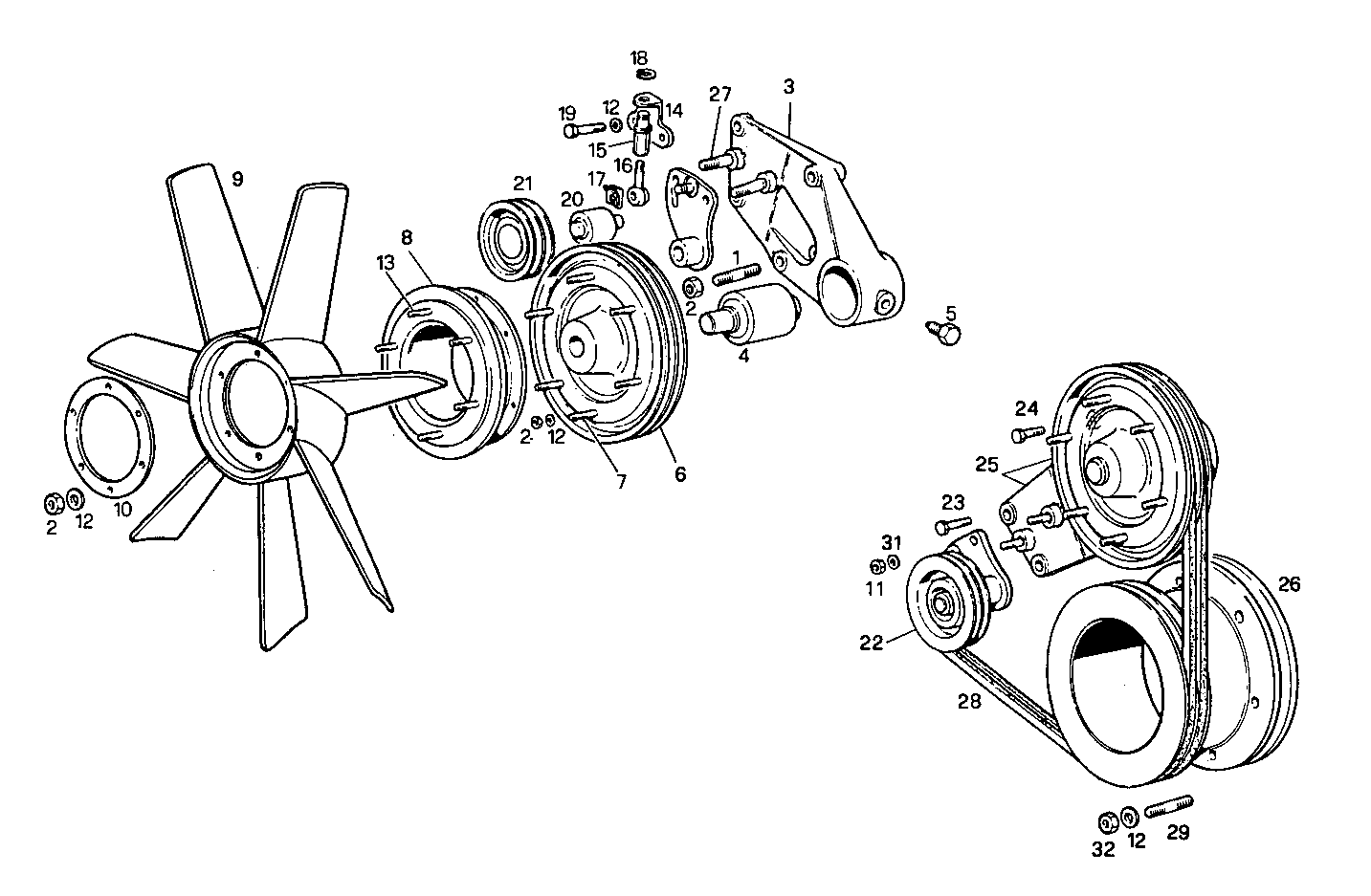 PUSHER FAN - 8281SRi10.00 8281SRi10 parts diagram