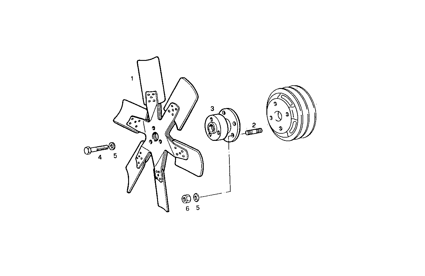 PUSHER FAN - 7450Si16.05A520 7450Si16 parts diagram