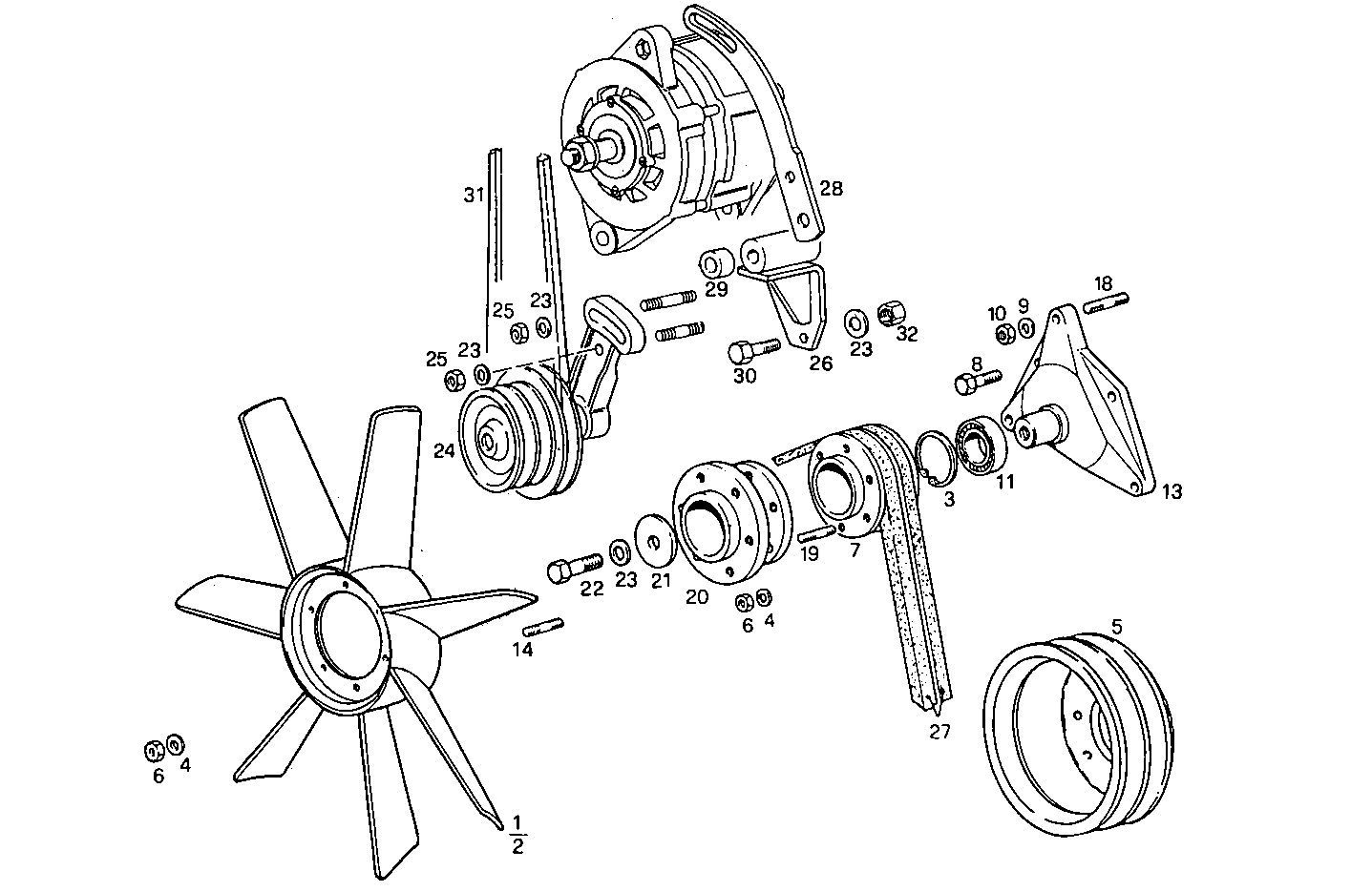 PUSHER FAN - 8210SRi12.01 8210SRi12 parts diagram