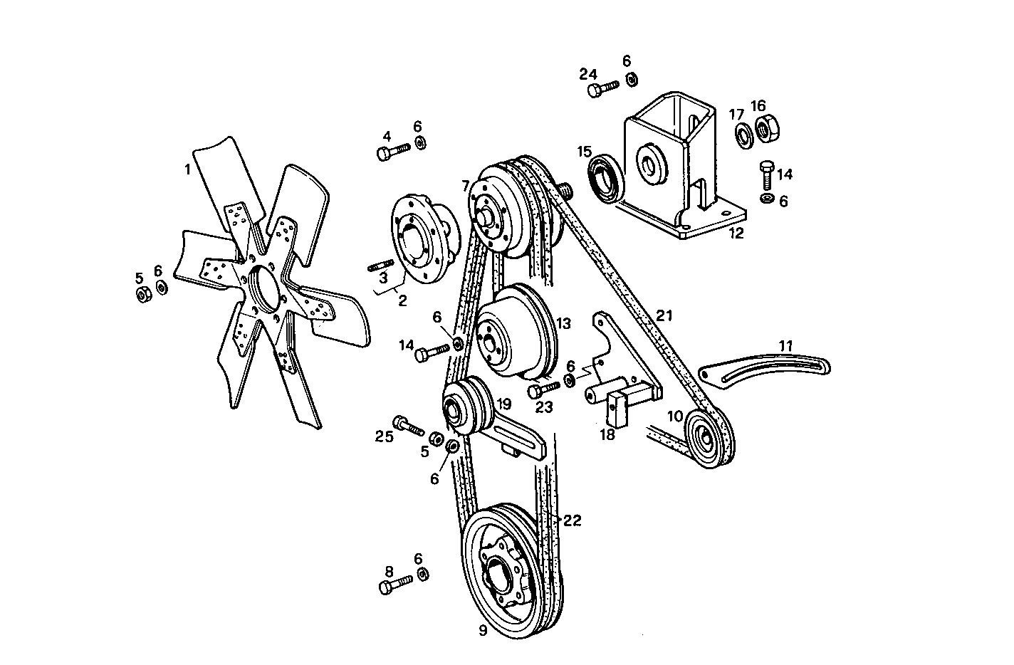 PUSHER FAN - 8361SRi13.00 8361SRi13 parts diagram