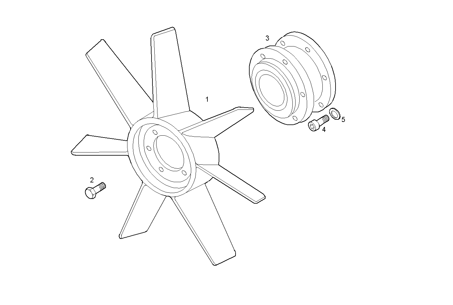 PUSHER FAN - GECURSOR250E.1R990 CURSOR 8 parts diagram