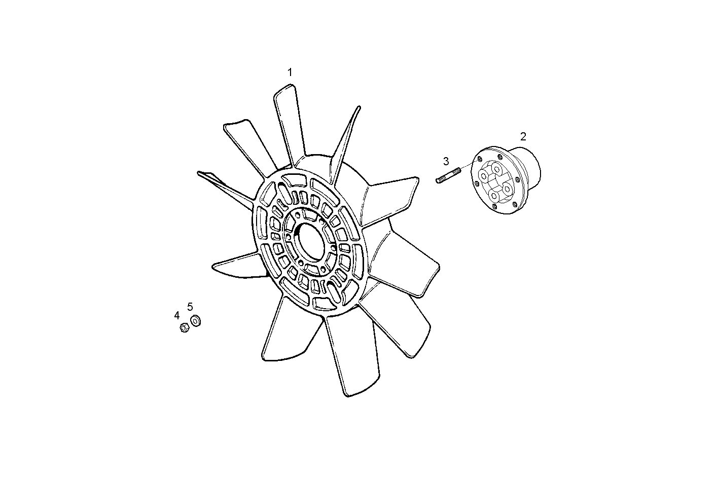 PUSHER FAN - N60ENTE20.00 NEF 6 electron. - TIER 2 parts diagram