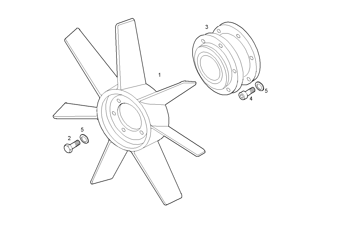 PULLER FAN - C87ENTX20.00A801 CURSOR 9 - TIER 3 parts diagram