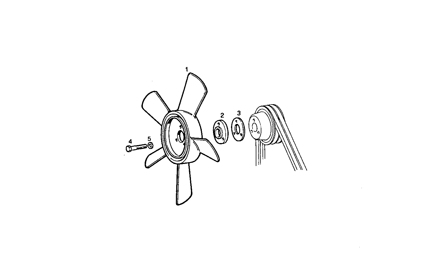 PUSHER FAN - 8065E00.00 8065E00 parts diagram
