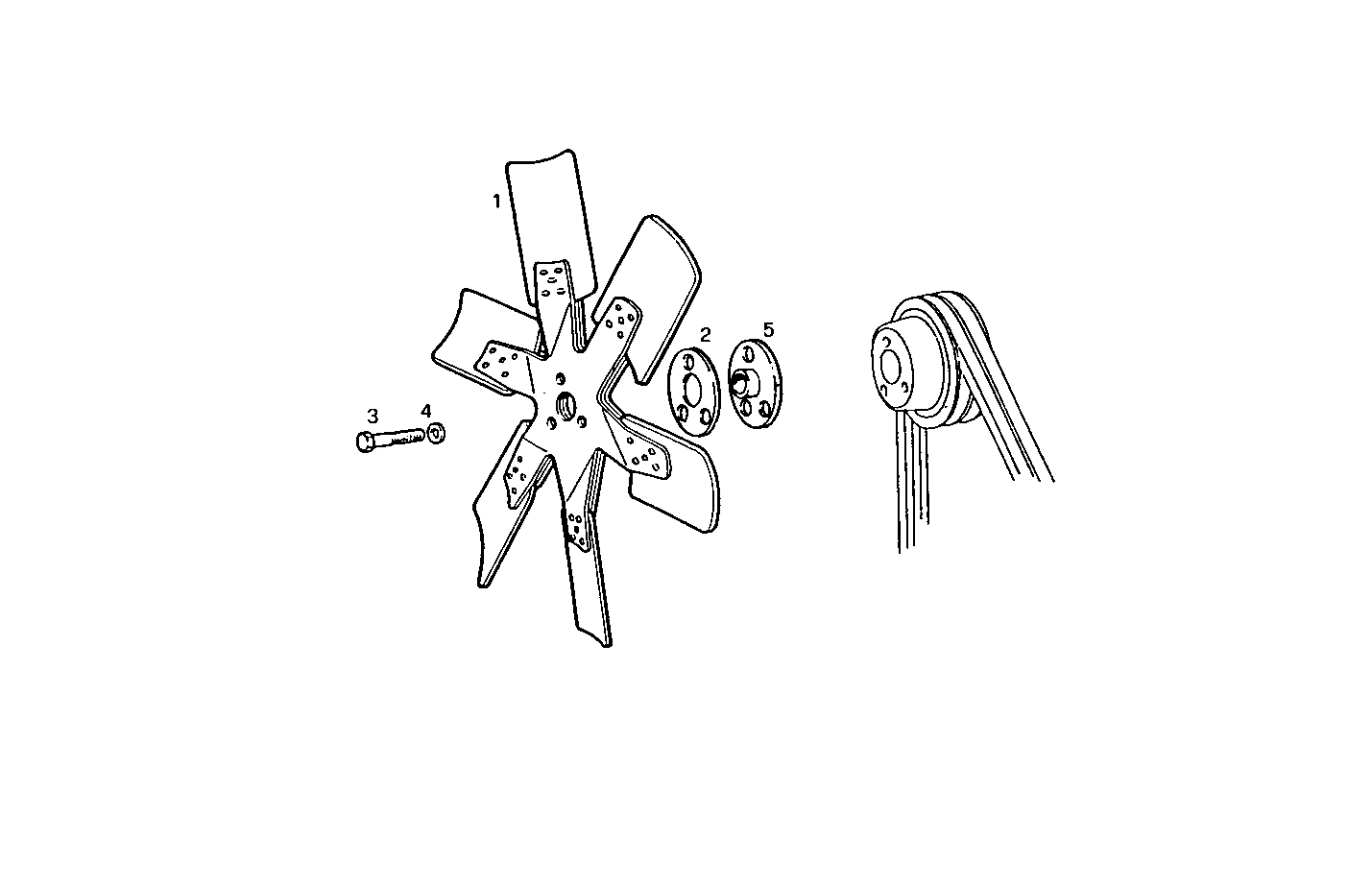 OVERSIZE PUSHER FAN - 8045U00.00 8045U00 parts diagram