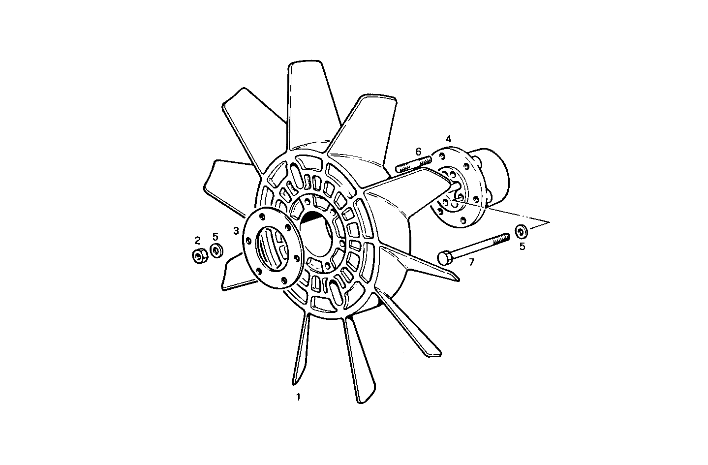 PULLER FAN - 8361Si11.05 8361Si11 parts diagram