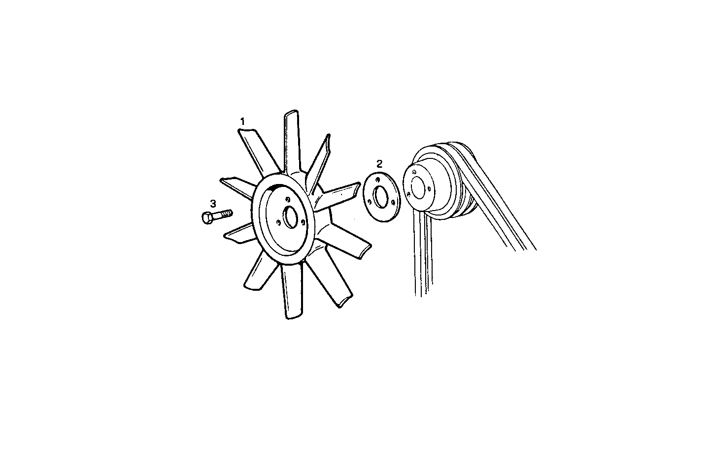 PULLER FAN - 8065E00.00 8065E00 parts diagram