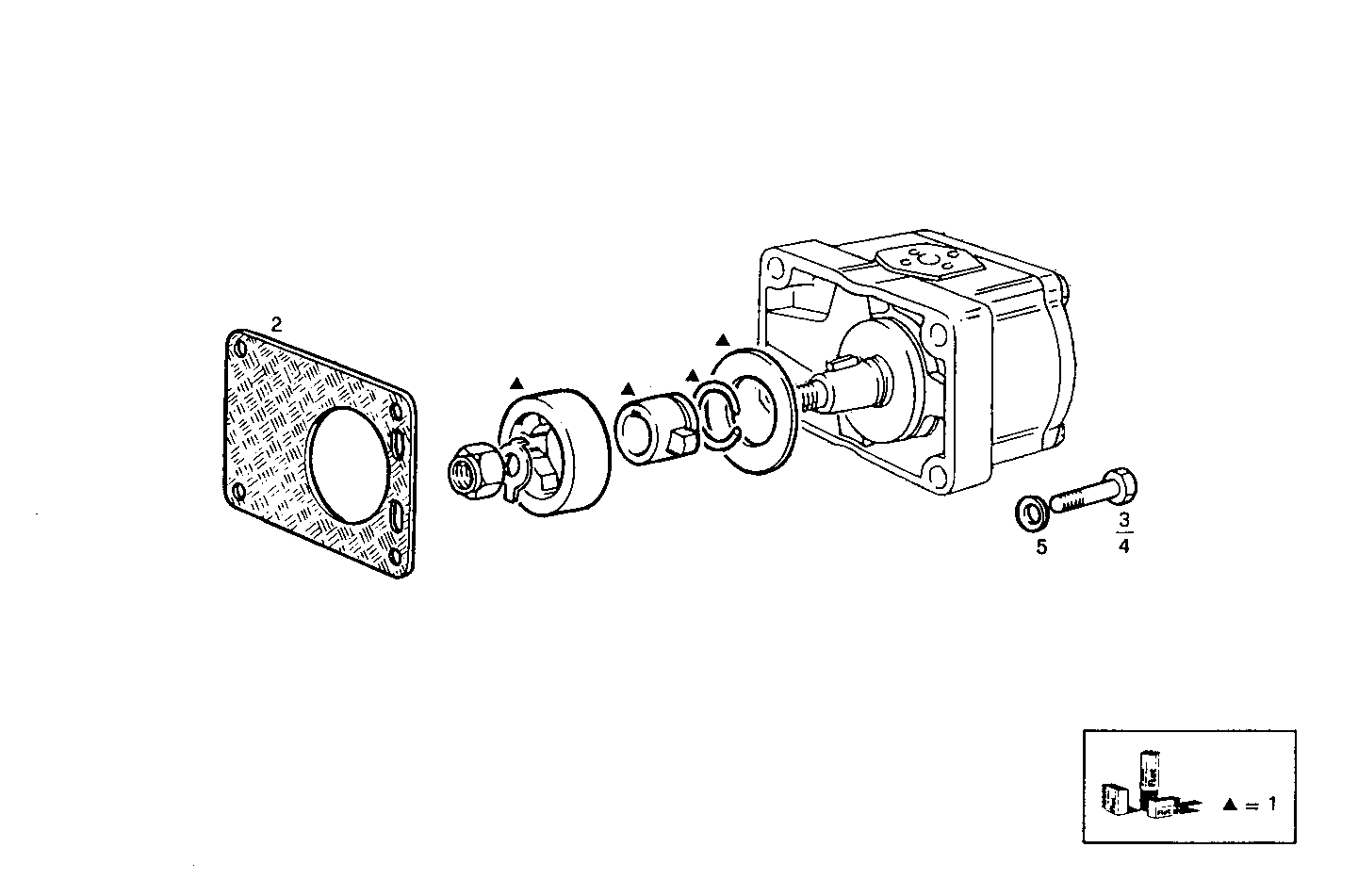 ARRANGED FOR HYDRAULIC PUMP - 8141i07.00 8141i07 parts diagram