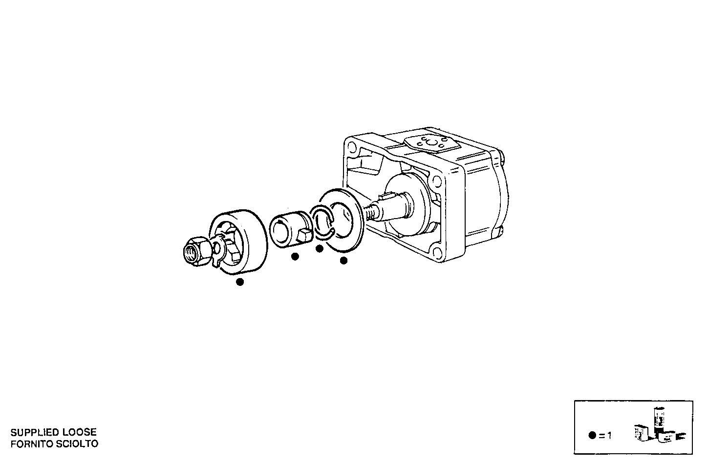 ARRANGED FOR HYDRAULIC PUMP - 8041M08.21 8041M08 parts diagram