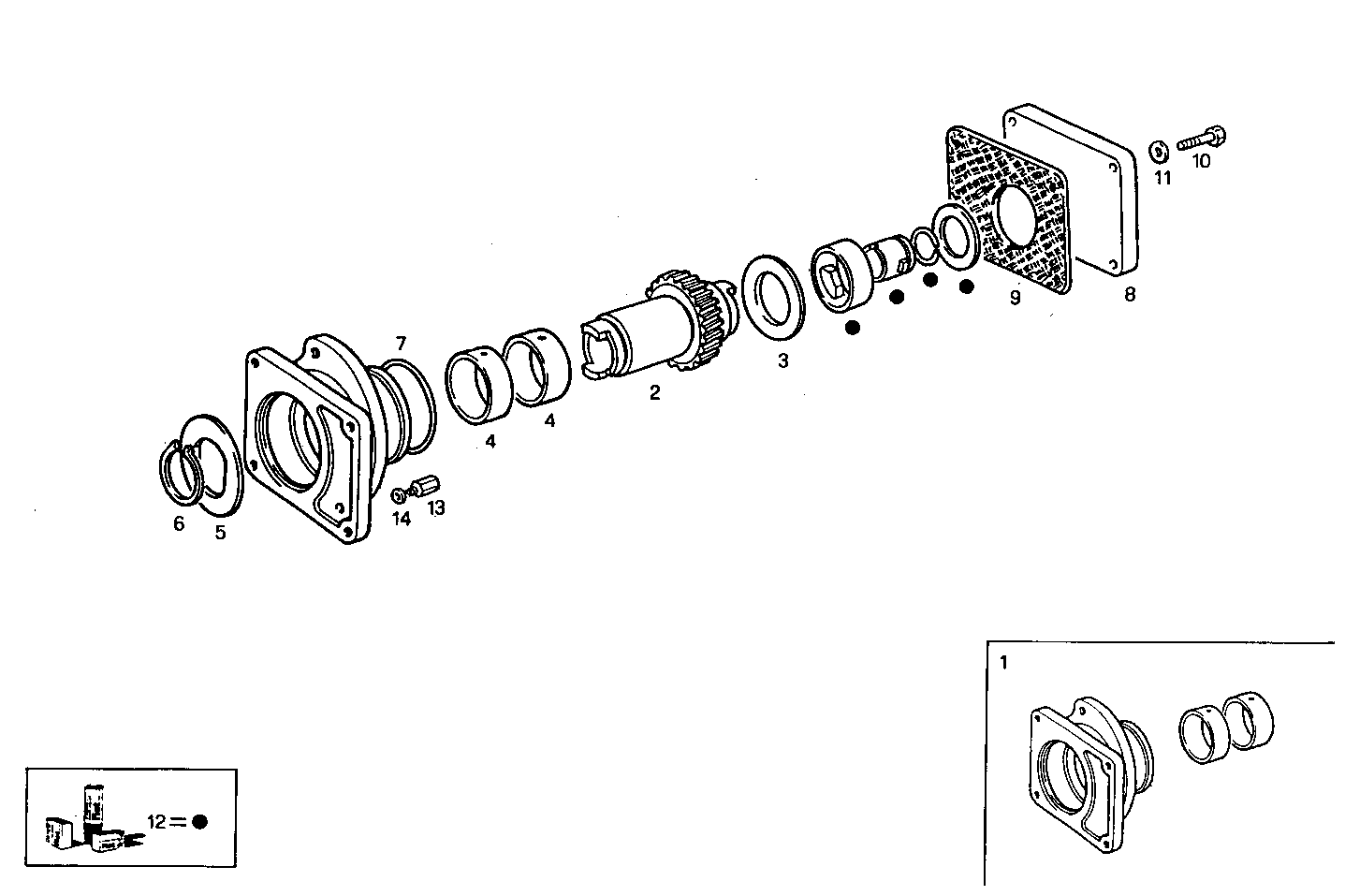 ARRANGED FOR HYDRAULIC PUMP - 8361SM21.00 8361SM21 parts diagram