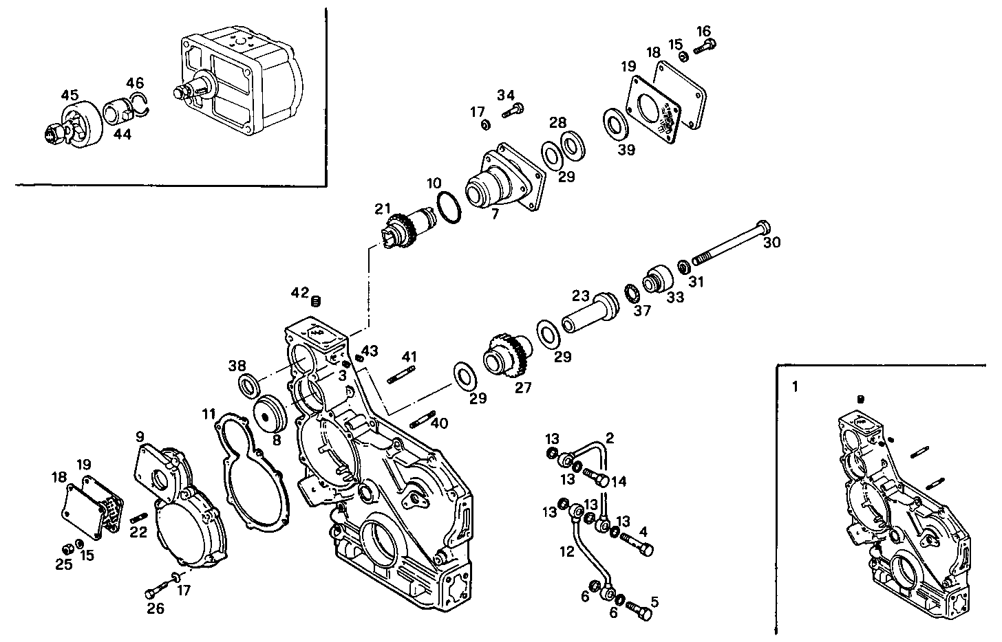 ARRANGED FOR 2 HYDRAULIC PUMPS - 8361SRi10.01 8361SRI10 parts diagram