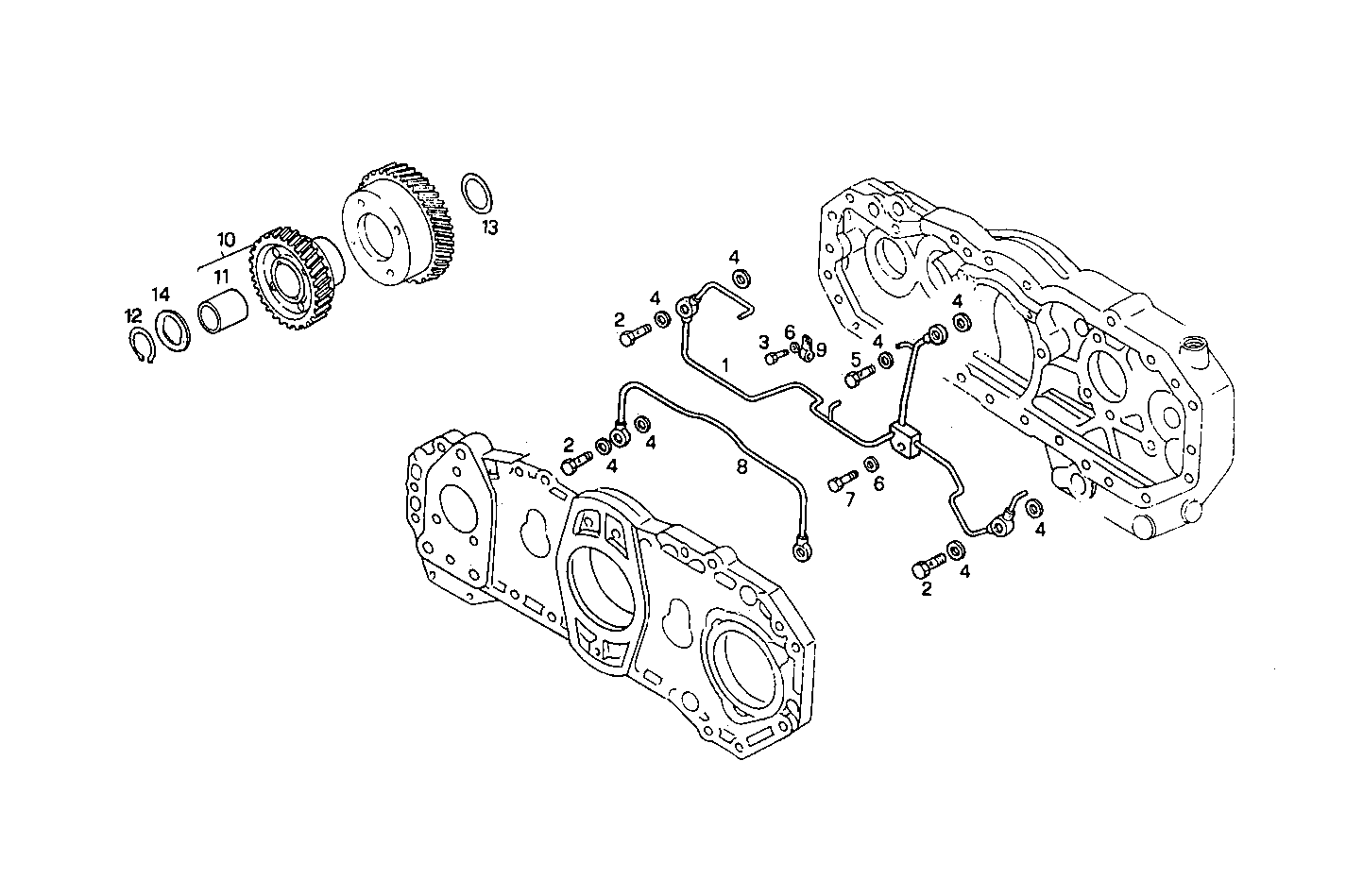 PREARRANGEMENT DRIVE HYDRAULIC PUMP BRUENINGHAUS - 8291SRM75.32A003 8291SRM75 parts diagram