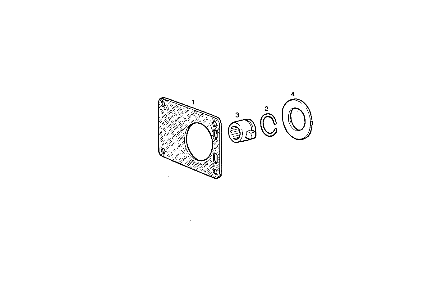 PREARRANGEMENT DRIVE REAR HYDRAULIC PUMP - 8065E00.00A009 8065E00 parts diagram