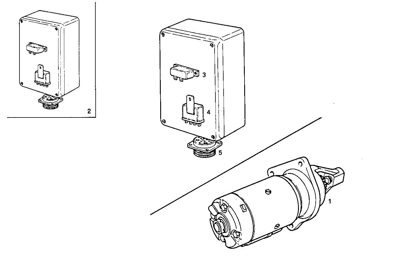STARTER MOTOR - 24V - 8061SRM30.10 8061SRM30 parts diagram