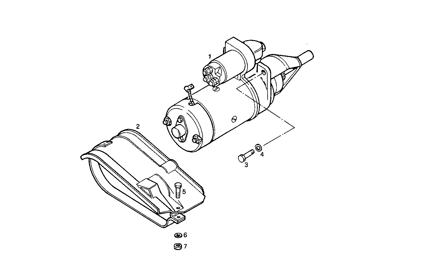 STARTER MOTOR - 24V - 8041C05.06 8041C05 parts diagram