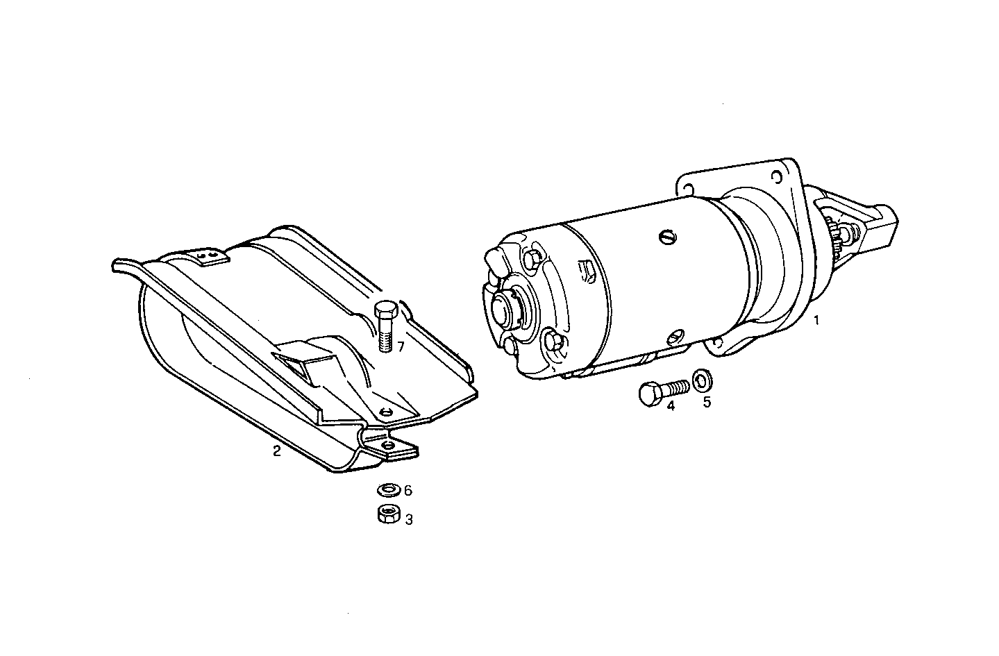 STARTER MOTOR - 12V - 8041C05.06 8041C05 parts diagram