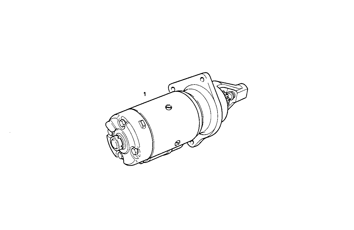 STARTER MOTOR - 12V - 8061SM20.42 8061SM20 parts diagram