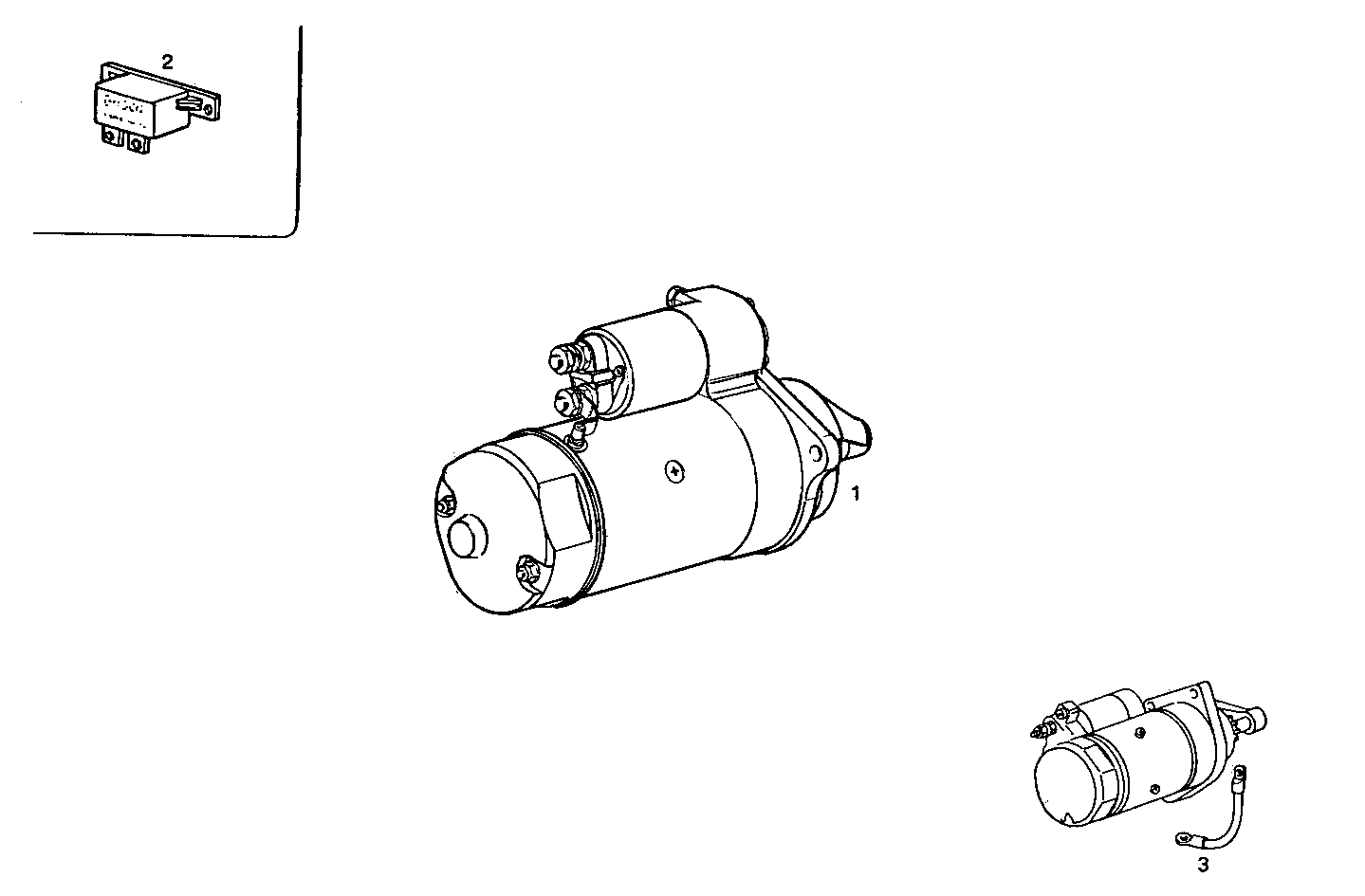 STARTER MOTOR - 8061SRM27.10 8061SRM27 parts diagram