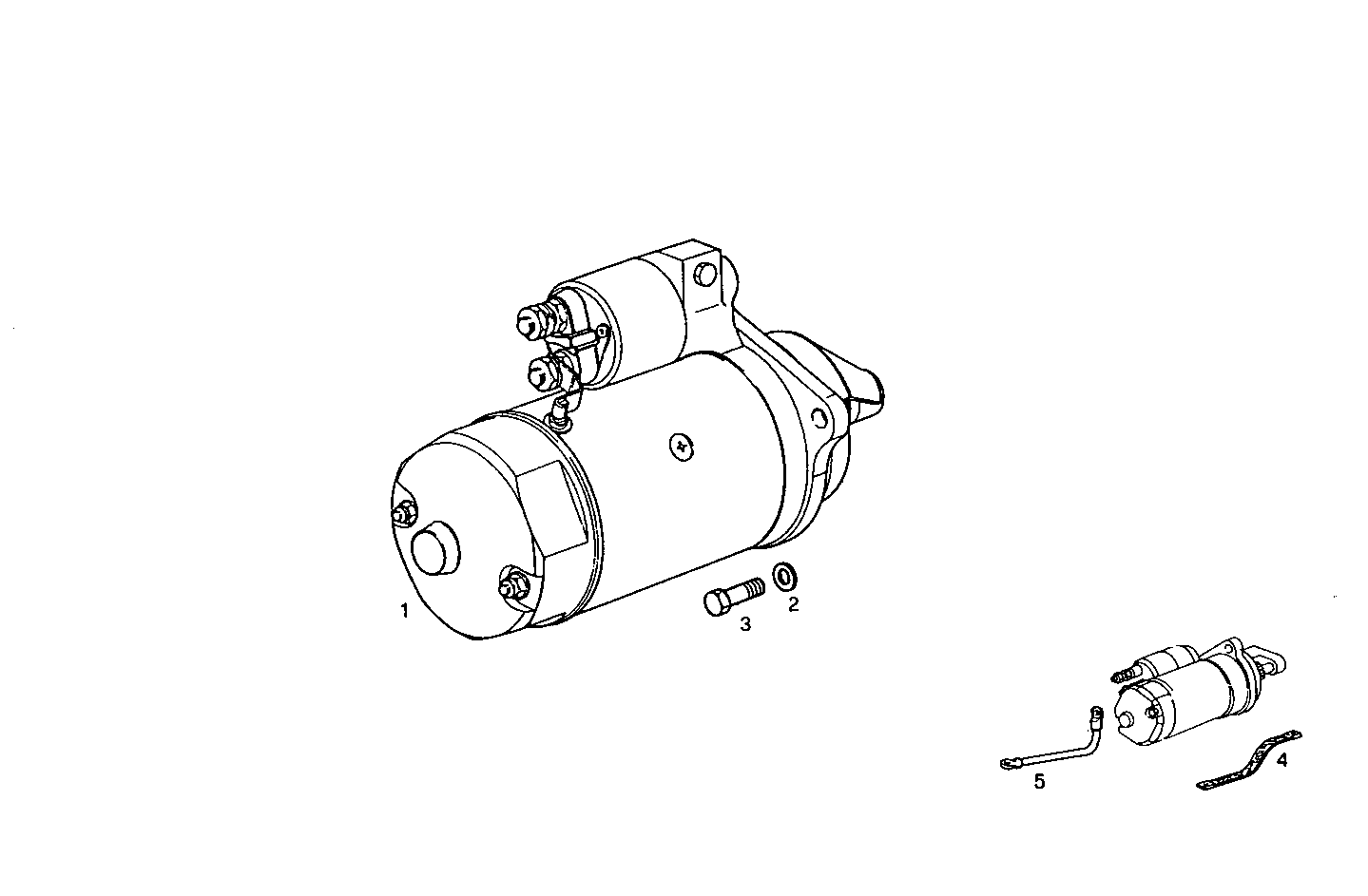 STARTER MOTOR - 8361SRM40.01 8361SRM40 parts diagram