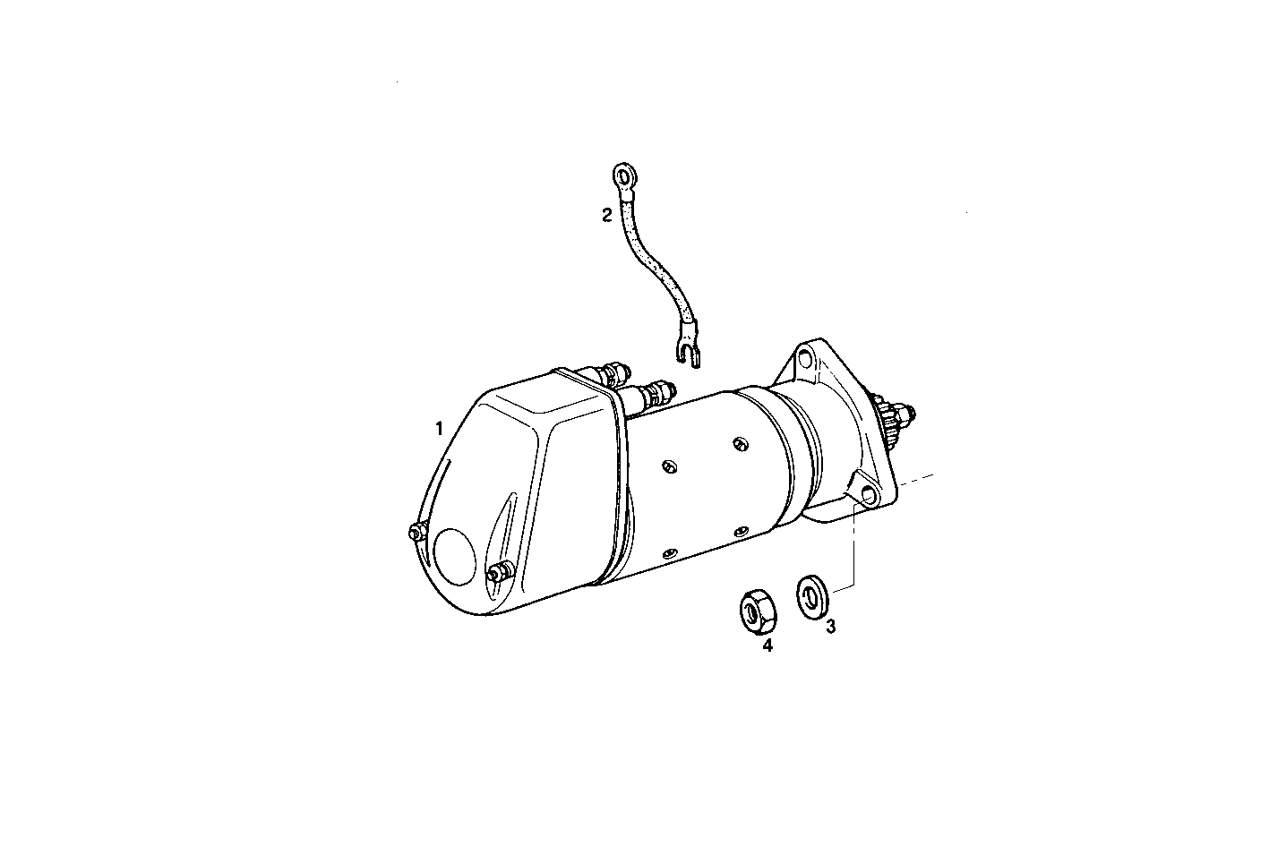 STARTER MOTOR - 8281M32.30 8281M32 parts diagram