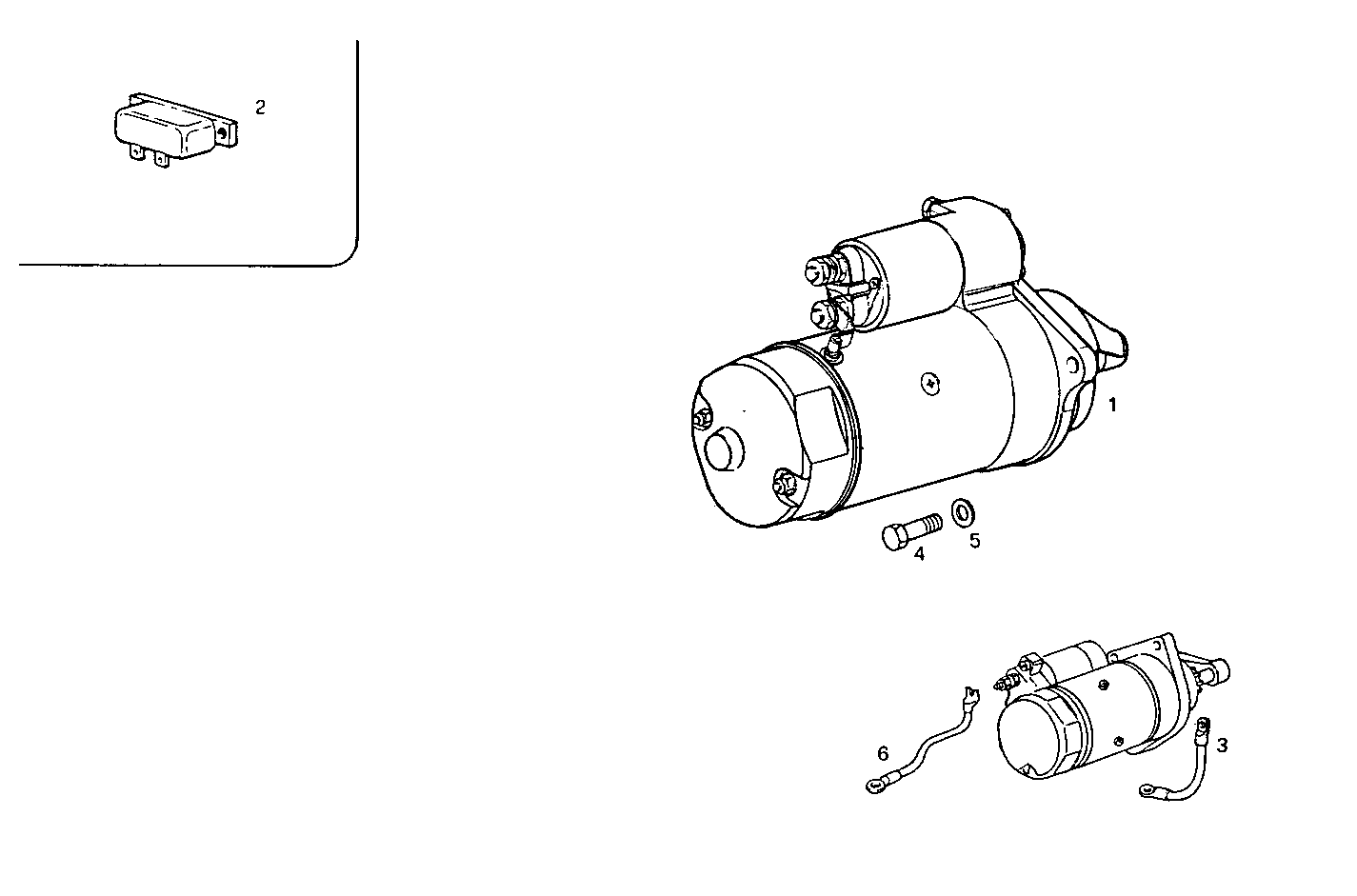 STARTER MOTOR - 8041M08.21 8041M08 parts diagram