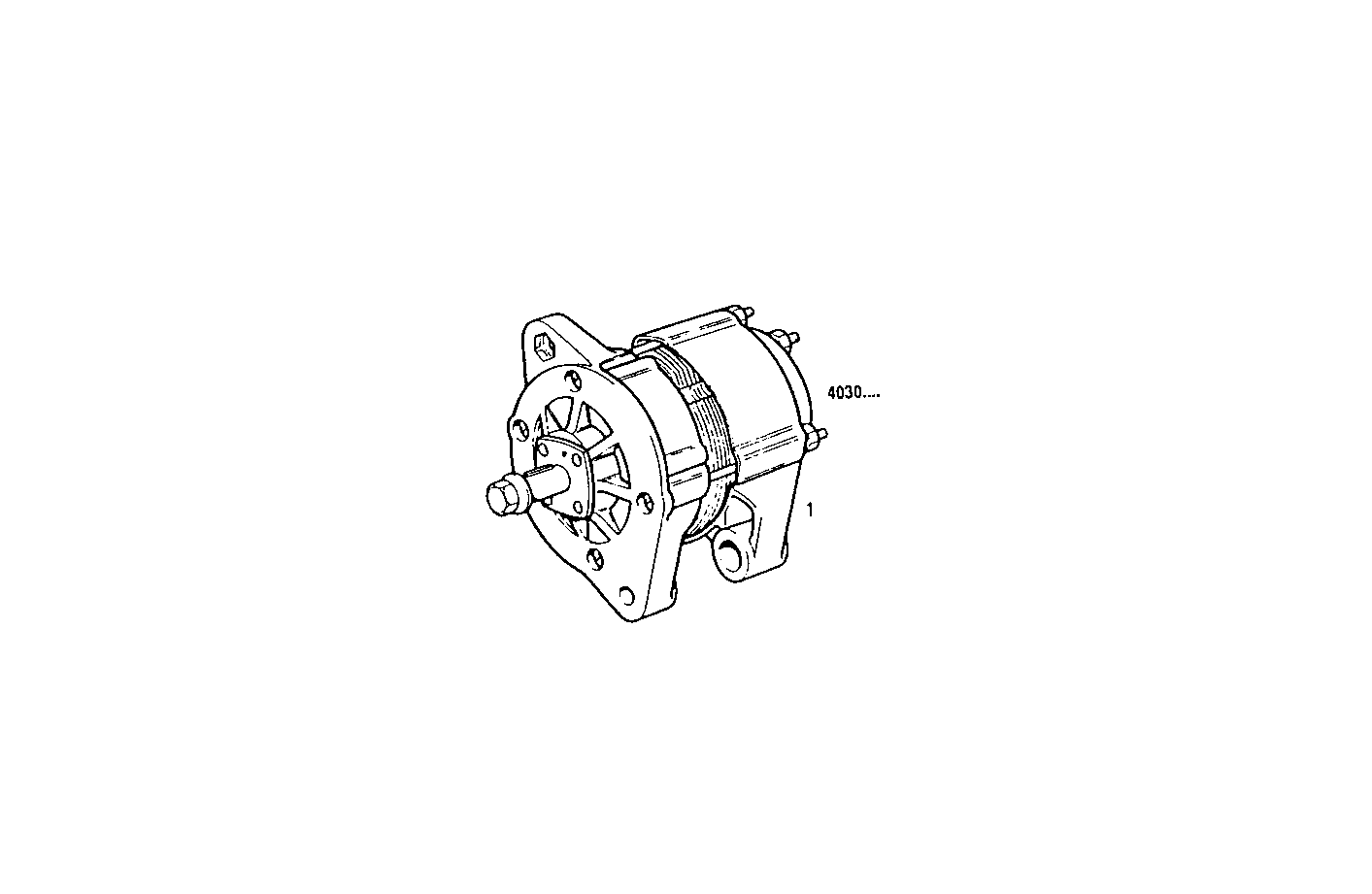 SELF-REGULATED ALTERNATOR - 8041i05.00 8041i05 parts diagram
