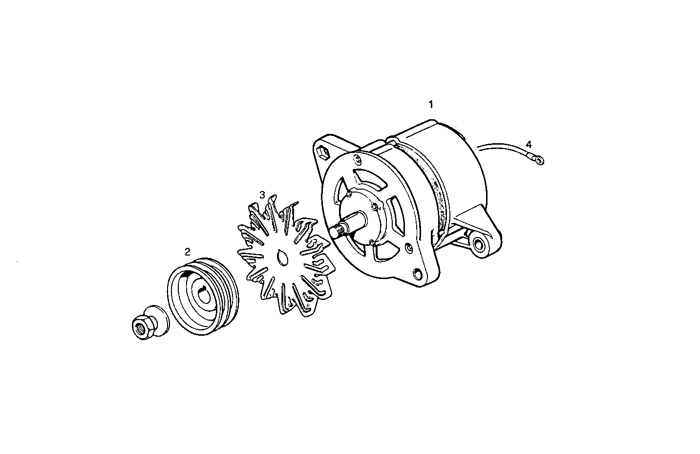 SELF-REGULATED ALTERNATOR - 8061C05.01 8061C05 parts diagram