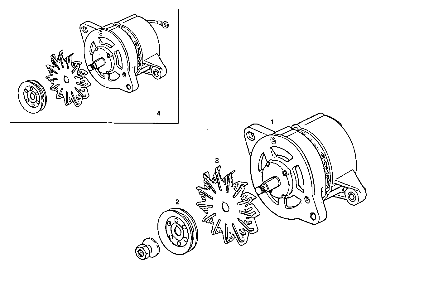 SELF-REGULATED ALTERNATOR - 8141i67.01 8141i67 parts diagram