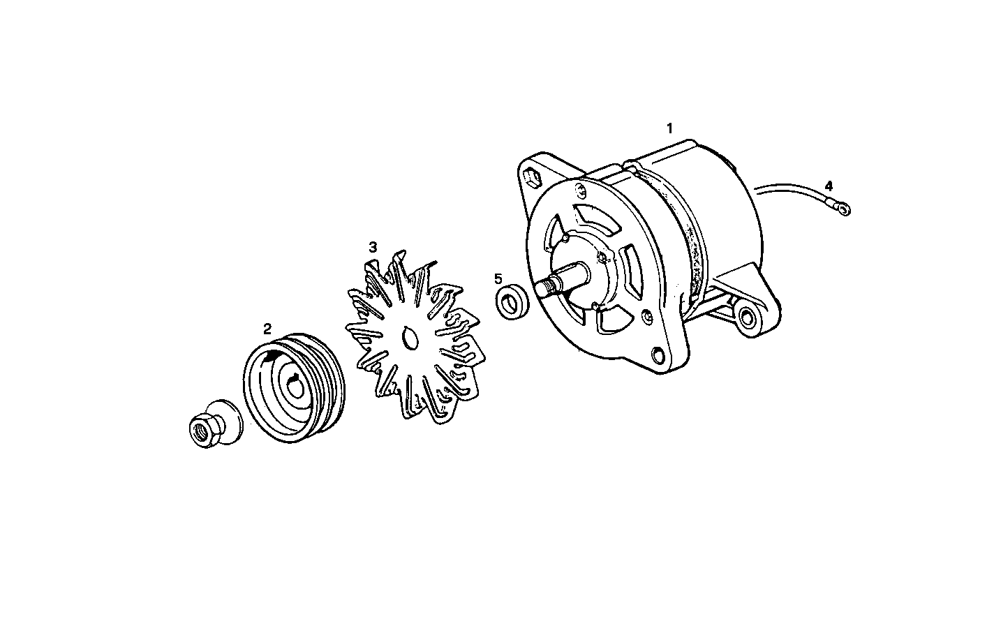 SELF-REGULATED ALTERNATOR - 8361SRi13.00 8361SRi13 parts diagram