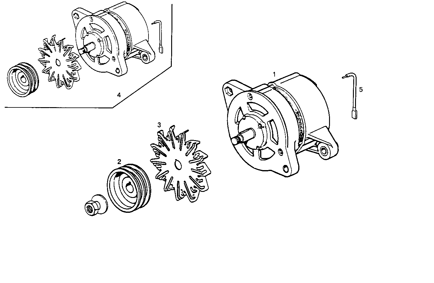 SELF-REGULATED ALTERNATOR - 8061SRi25.06 8061SRi25 parts diagram