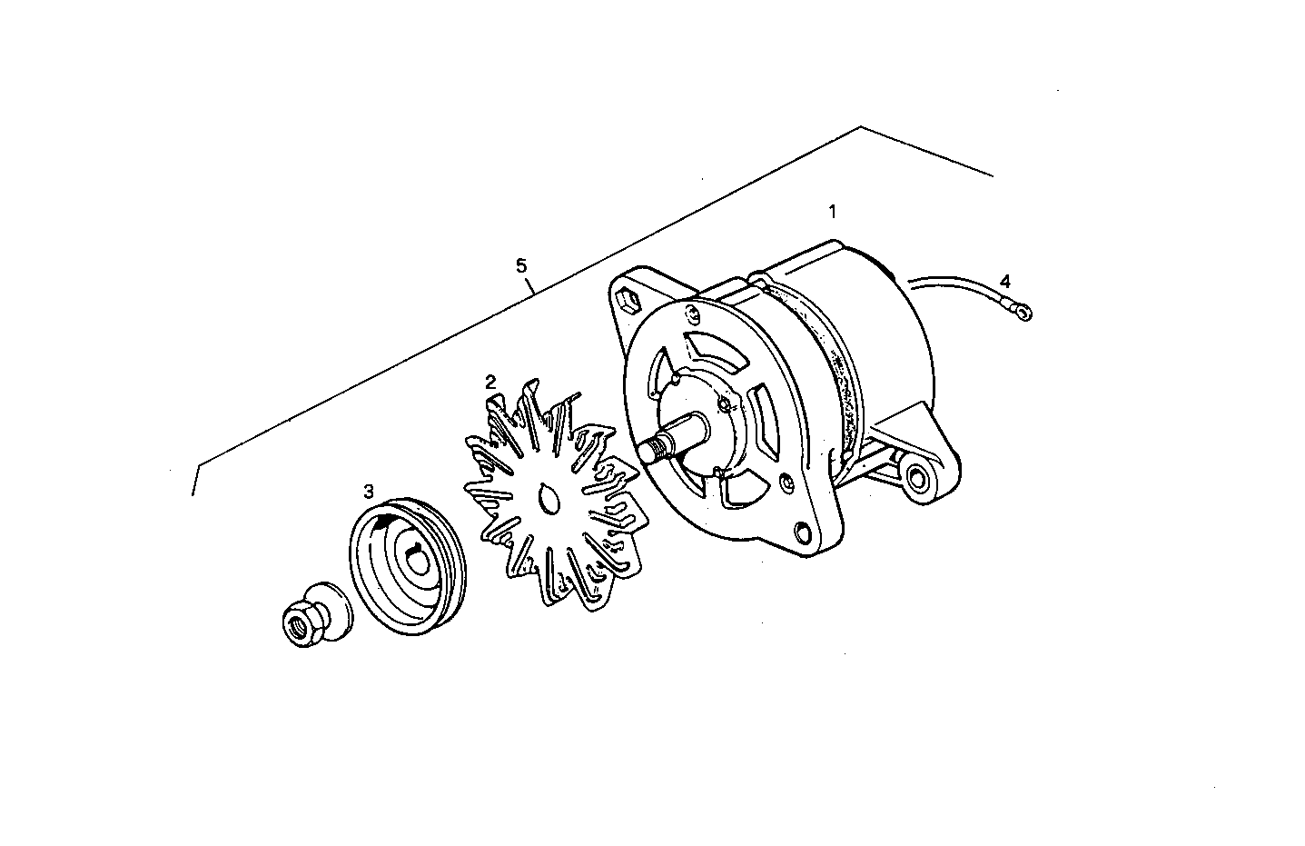 SELF-REGULATED ALTERNATOR - 8041M08.01 8041M08 parts diagram